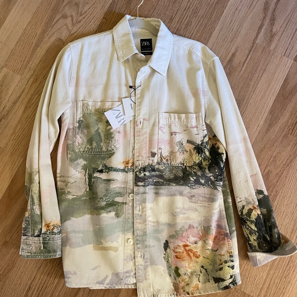 Limited edition ZARA PAINTED jacket